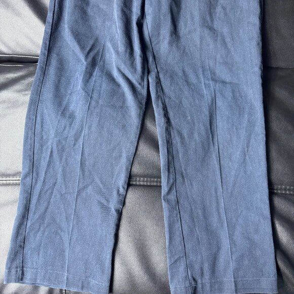 Dickies Men's Chino Pants Straight Flat Front Slash Pocket Classic Blue 34x30 - Picture 5 of 12